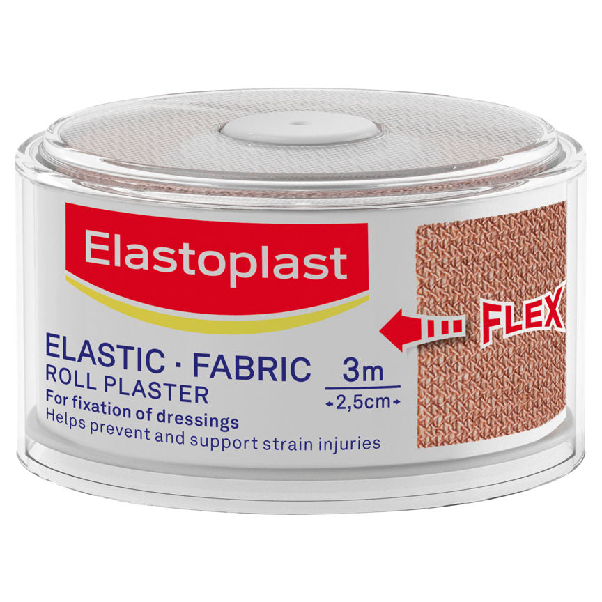 Elastoplast Elastic Fabric Roll Plaster GOODS ASDA   