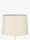 John Lewis Gemma tapered silk lampshade in oyster (British brand)