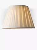 John Lewis Oratorio silk tapered lampshade, imported from the UK