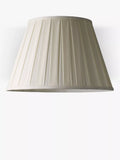 John Lewis Oratorio silk tapered lampshade, imported from the UK