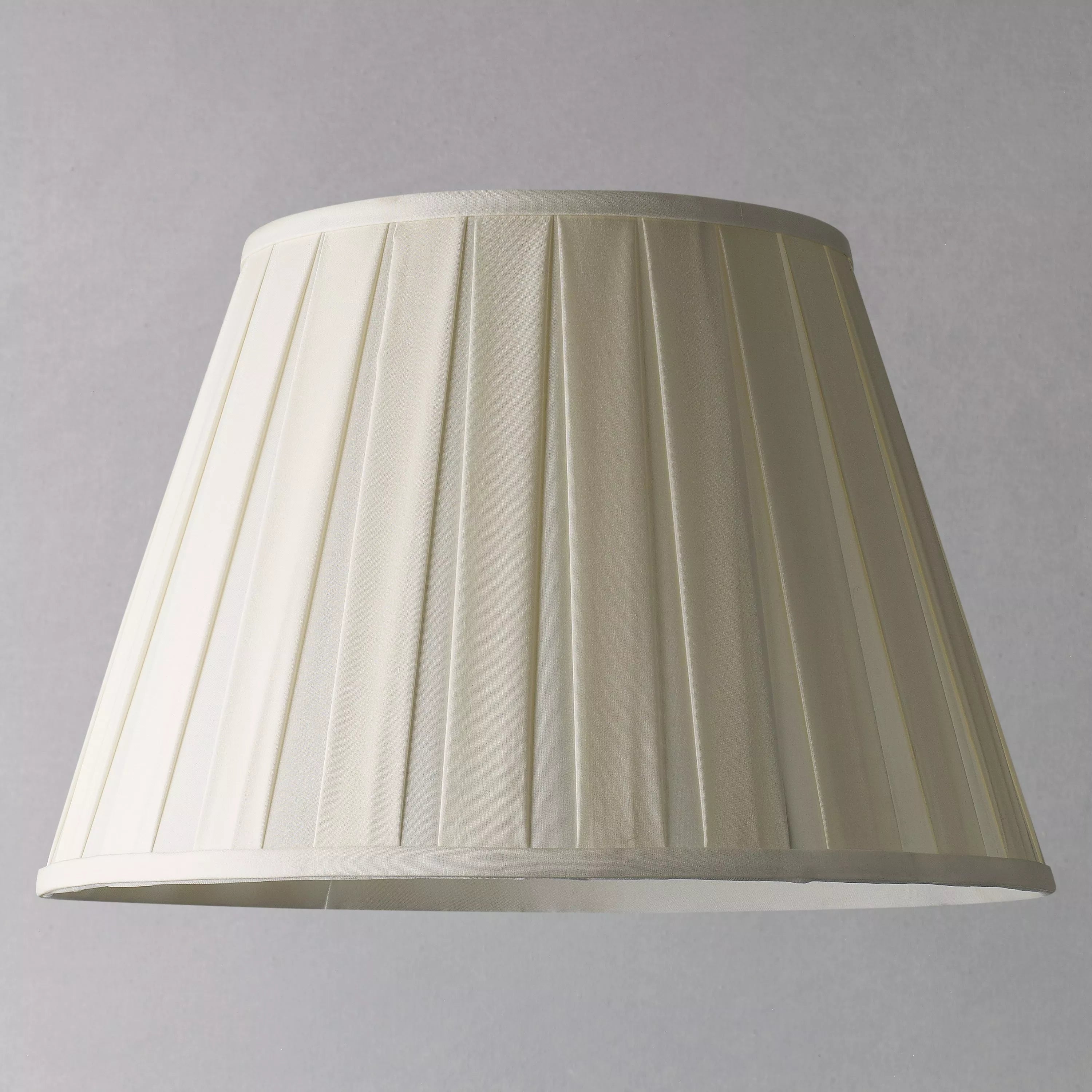 John Lewis Oratorio silk tapered lampshade, imported from the UK