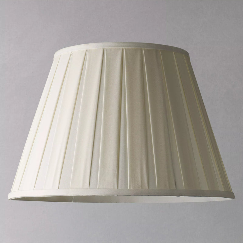 John Lewis Oratorio silk tapered lampshade, imported from the UK