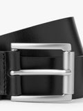 John Lewis full grain leather belt black, UK version