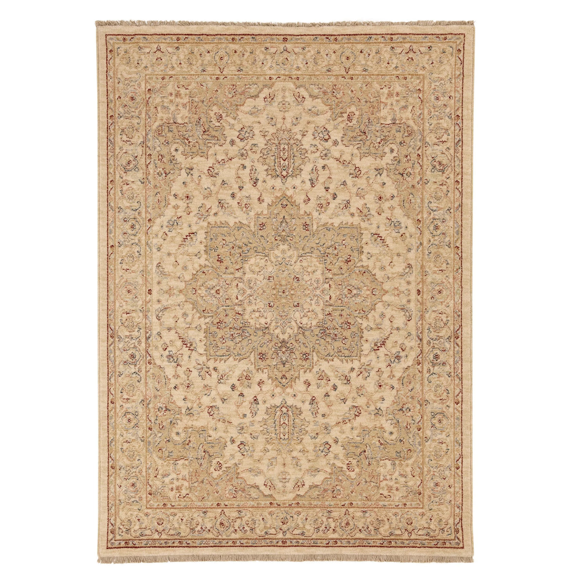 John Lewis Kabir Medaillon Stern Teppich 115x67cm - Britisches Produkt