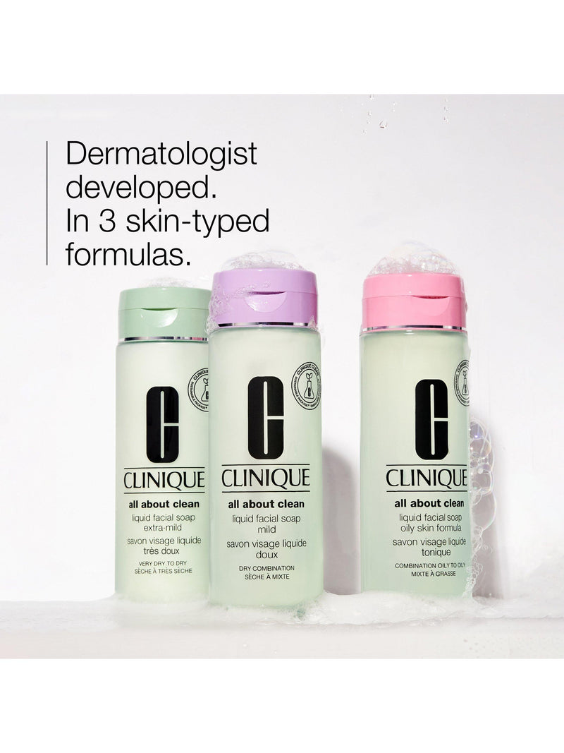 Clinique liquid facial soap for oily skin - British product