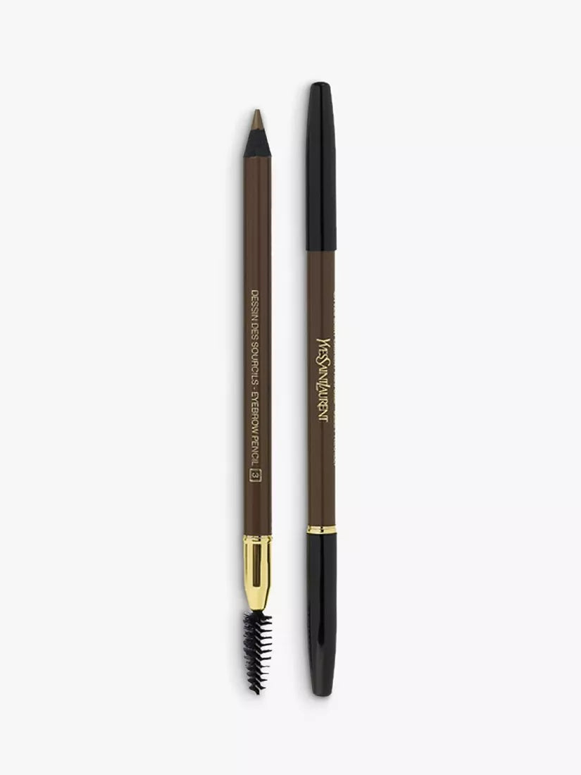 Yves Saint Laurent Dessin des Sourcils eyebrow pencil 1.3g Glazed Brown, imported from the UK