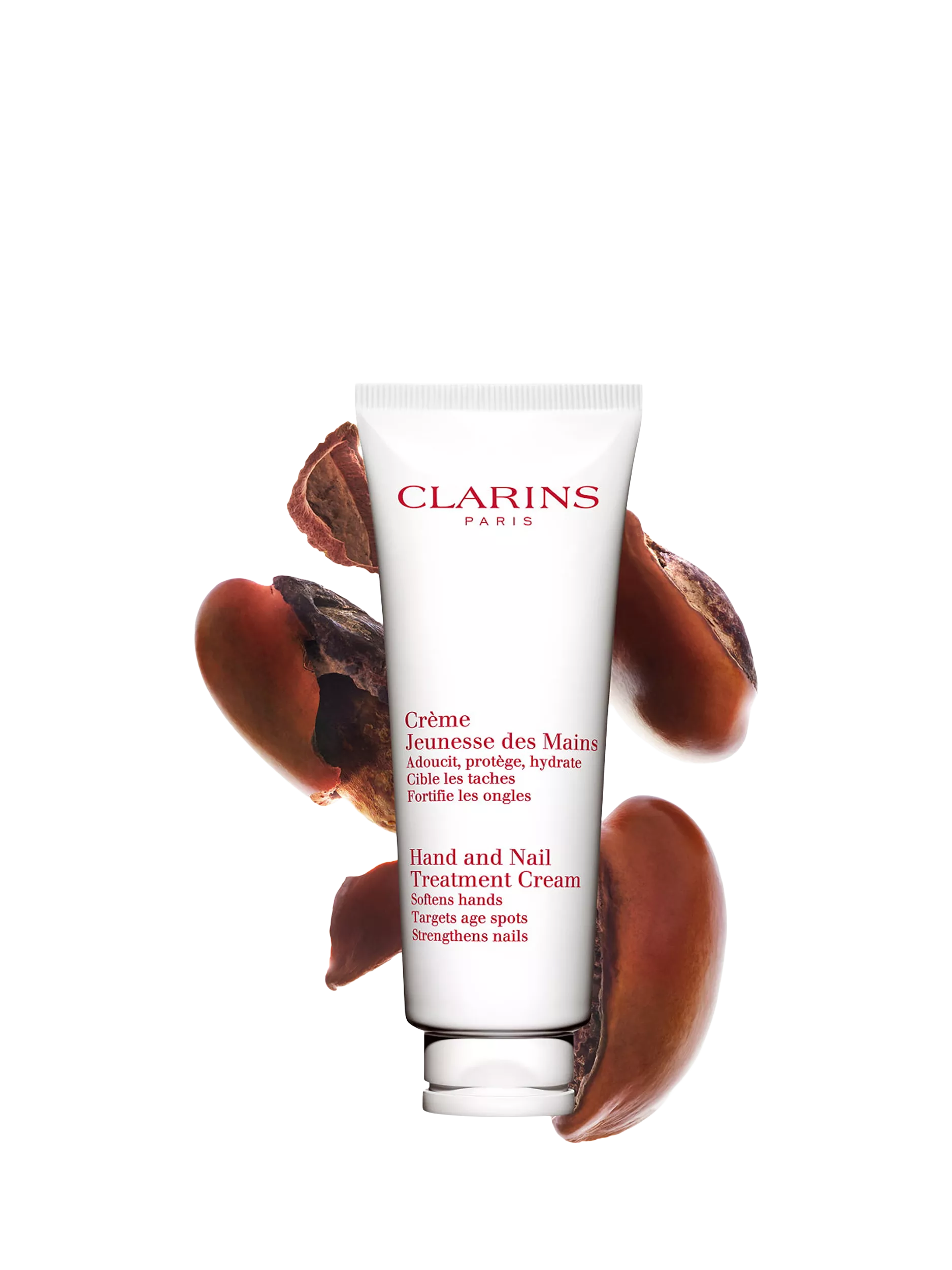 Clarins Hand & Nail Treatment Cream 100ml, imported from the UK