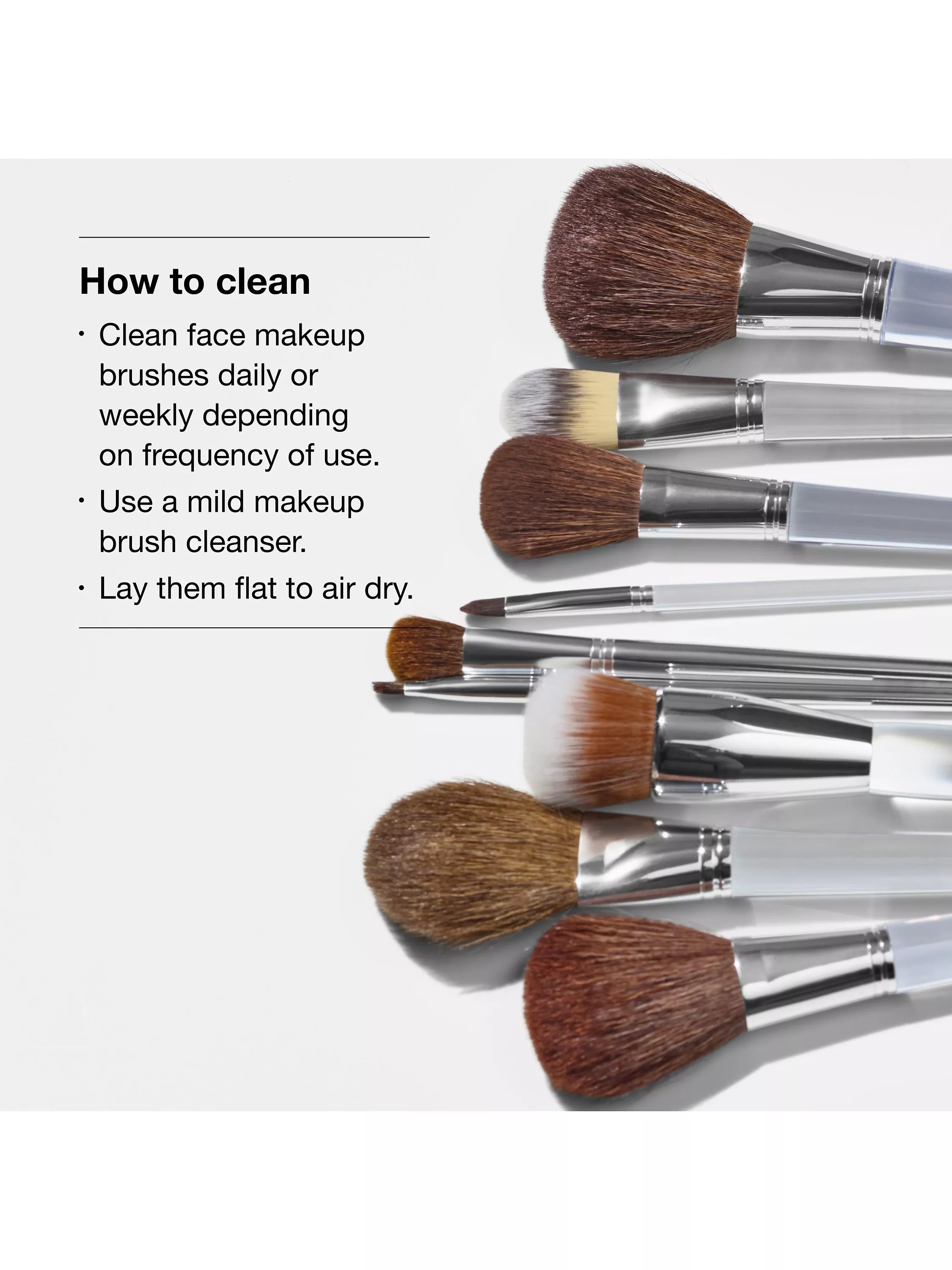 Clinique blush brush - British product