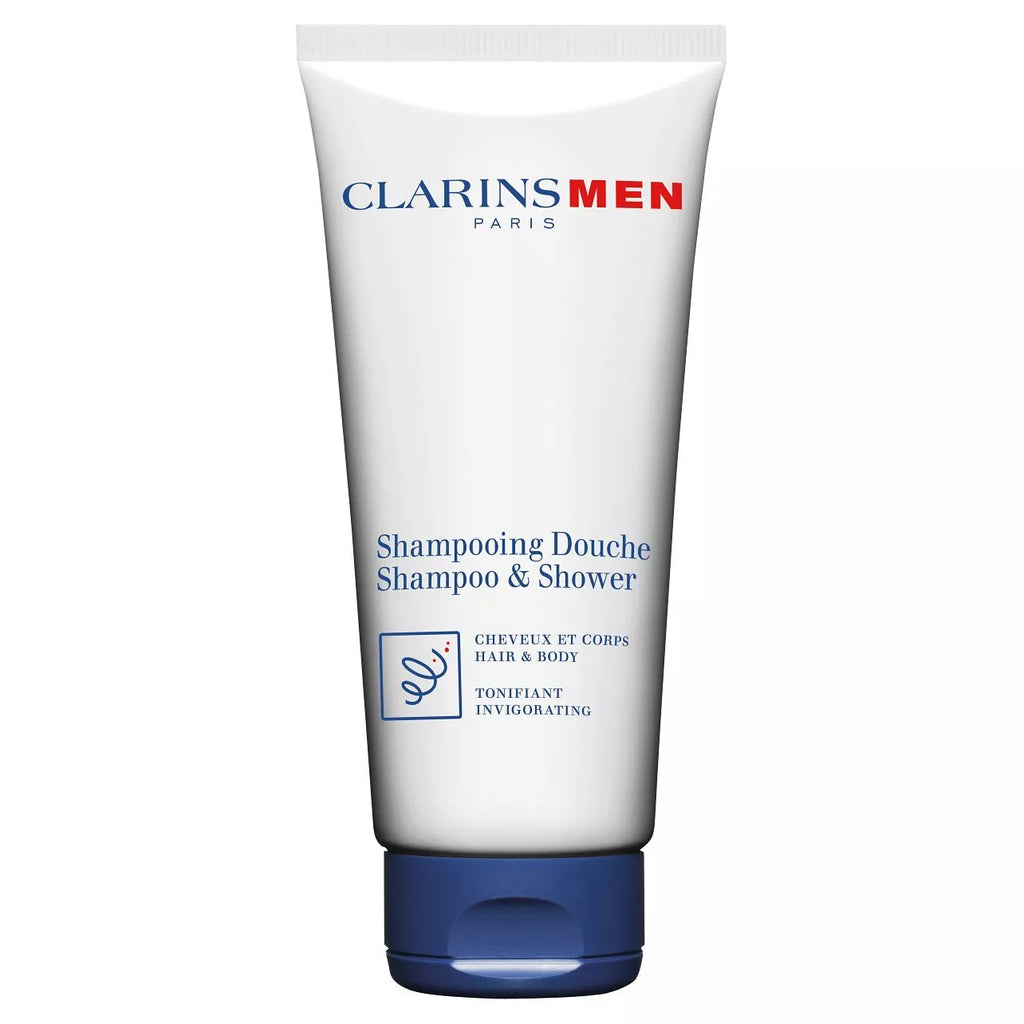 ClarinsMen Total Shampoo Hair and Body, 200ml