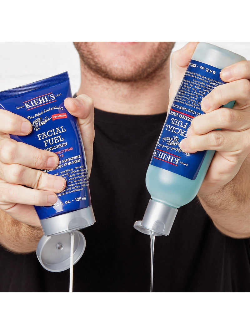 Kiehl's facial fuel gel face wash 75ml, imported from the UK