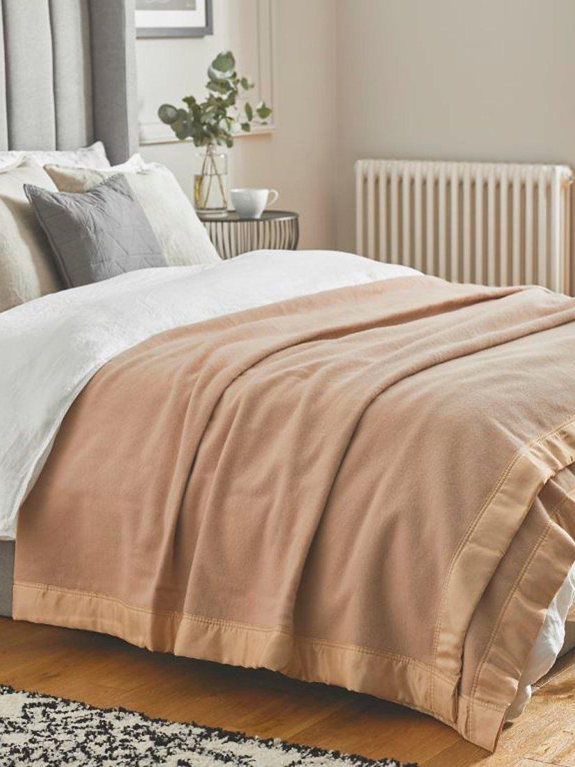 John Atkinson Empress Merino wool blanket (British brand)