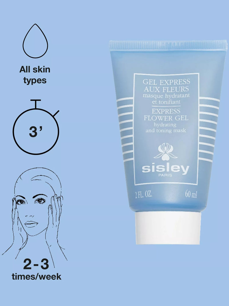 Sisley-Paris Express Flower Gel 60ml face mask - British product