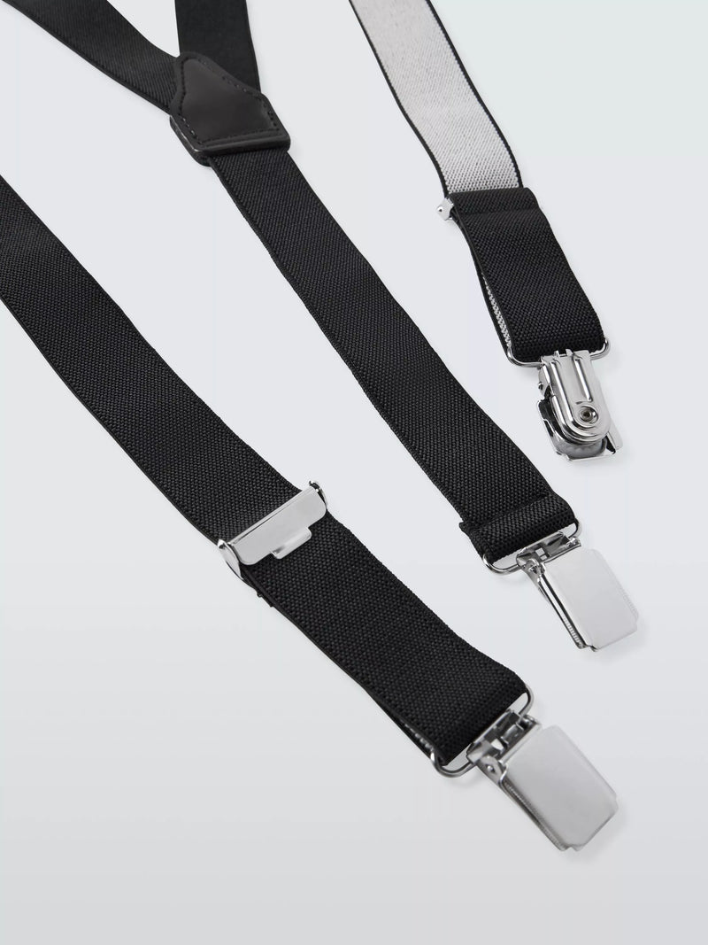 John Lewis narrow clip-on braces one size (British brand)