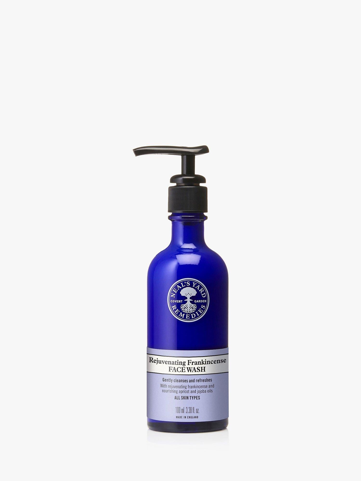 Neal's Yard Remedies Rejuvenating Frankincense Face Wash 100ml, imported from the UK