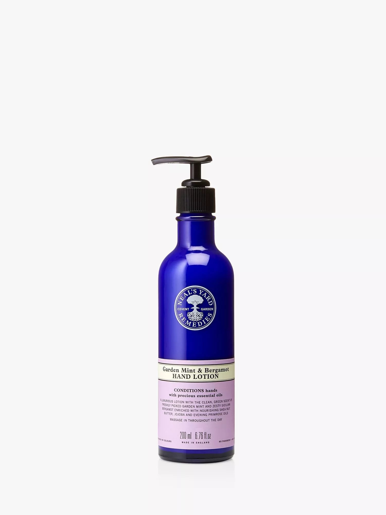 Neal's Yard Remedies hand lotion Garden Mint and Bergamot 200ml - British product