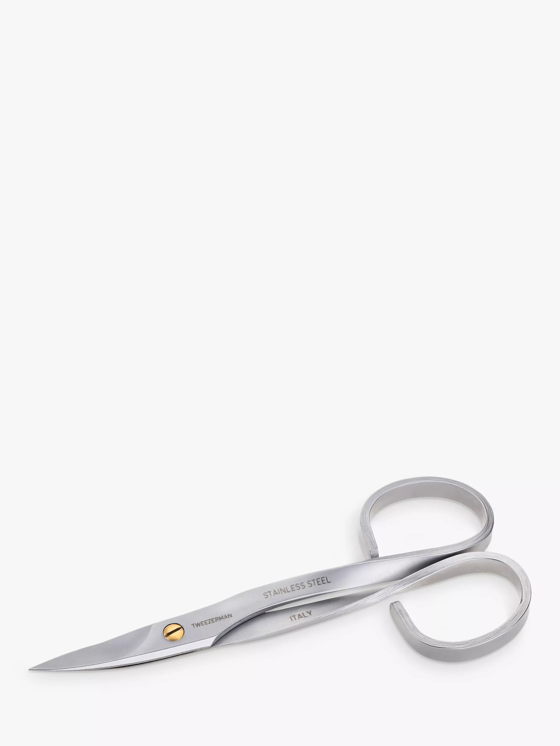 Tweezerman stainless steel nail scissors (British brand)
