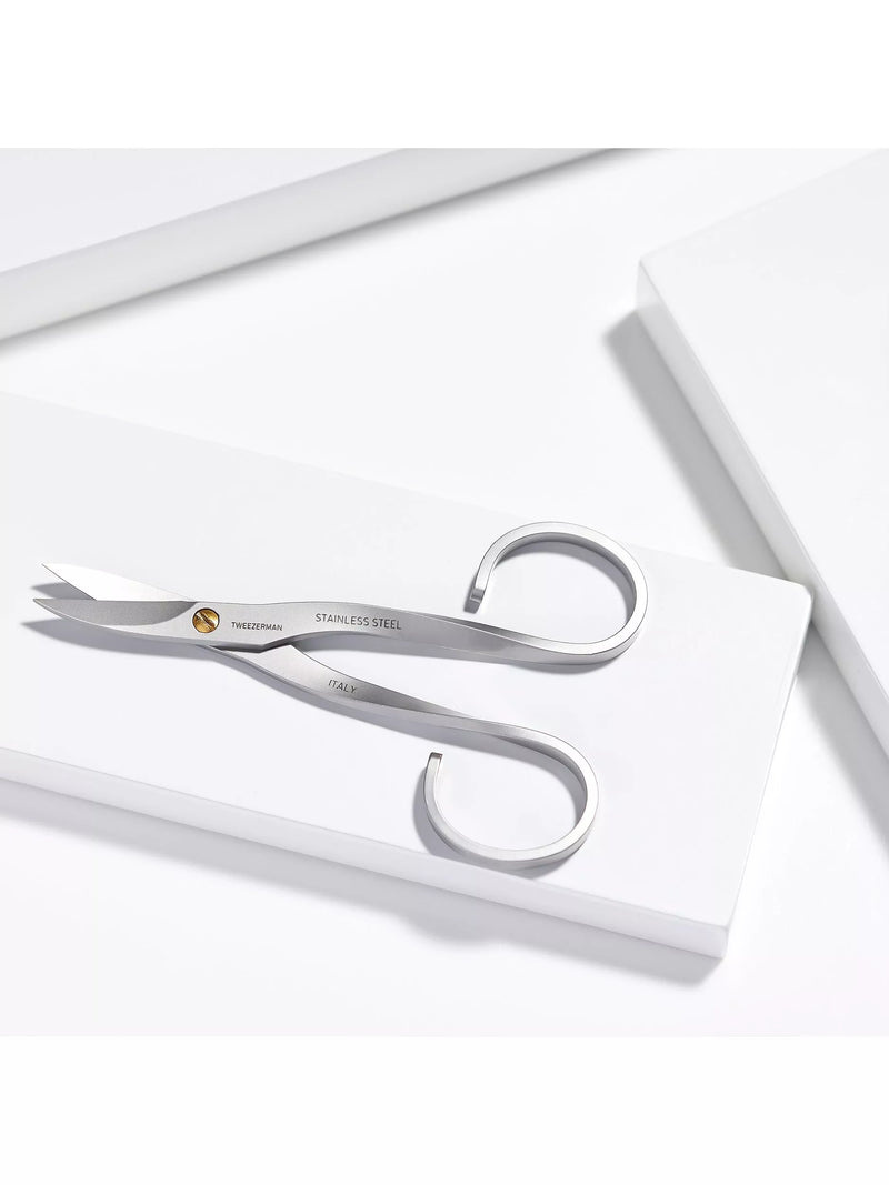 Tweezerman stainless steel nail scissors (British brand)