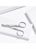 Tweezerman stainless steel nail scissors (British brand)