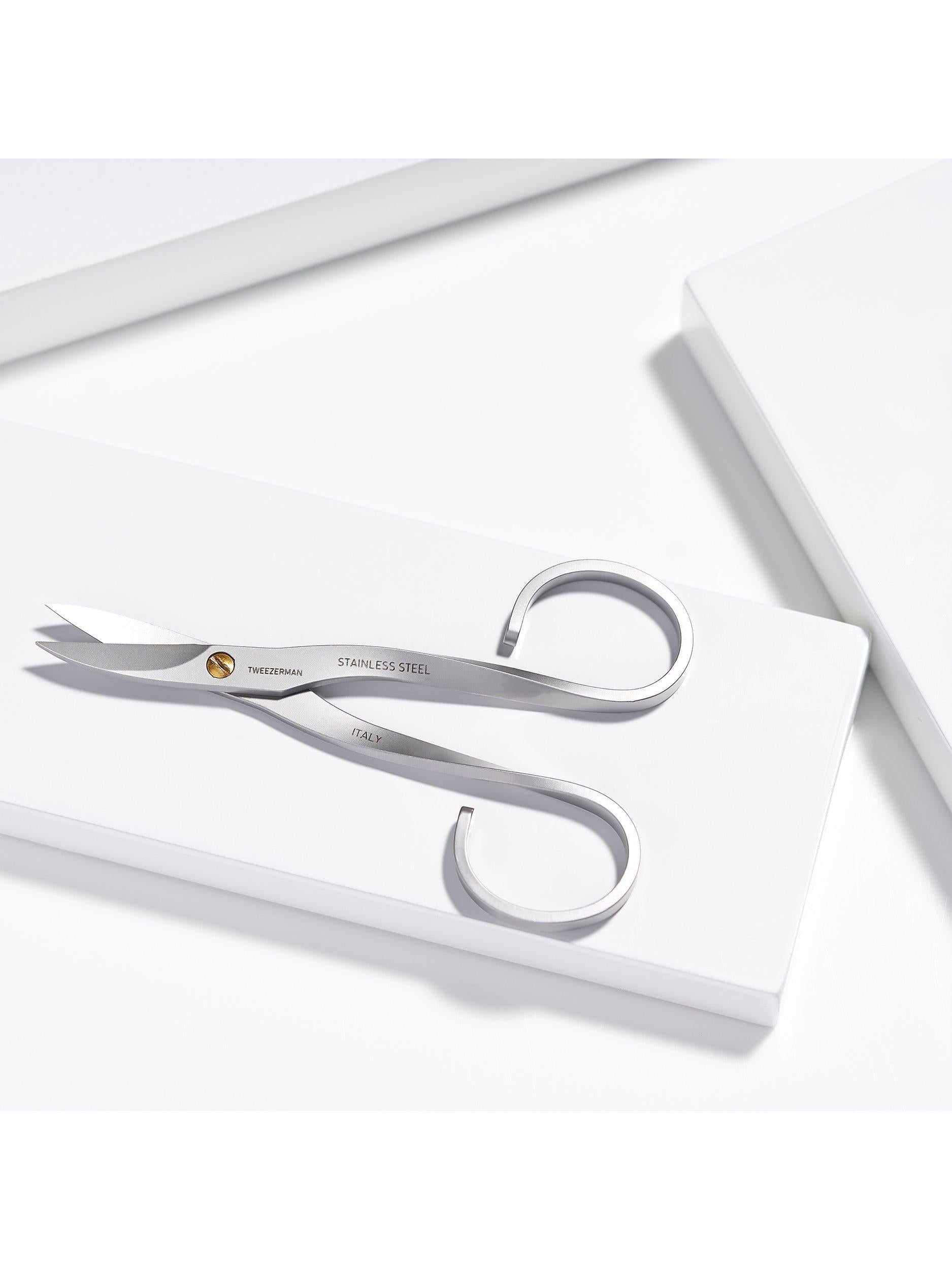 Tweezerman stainless steel nail scissors (British brand)