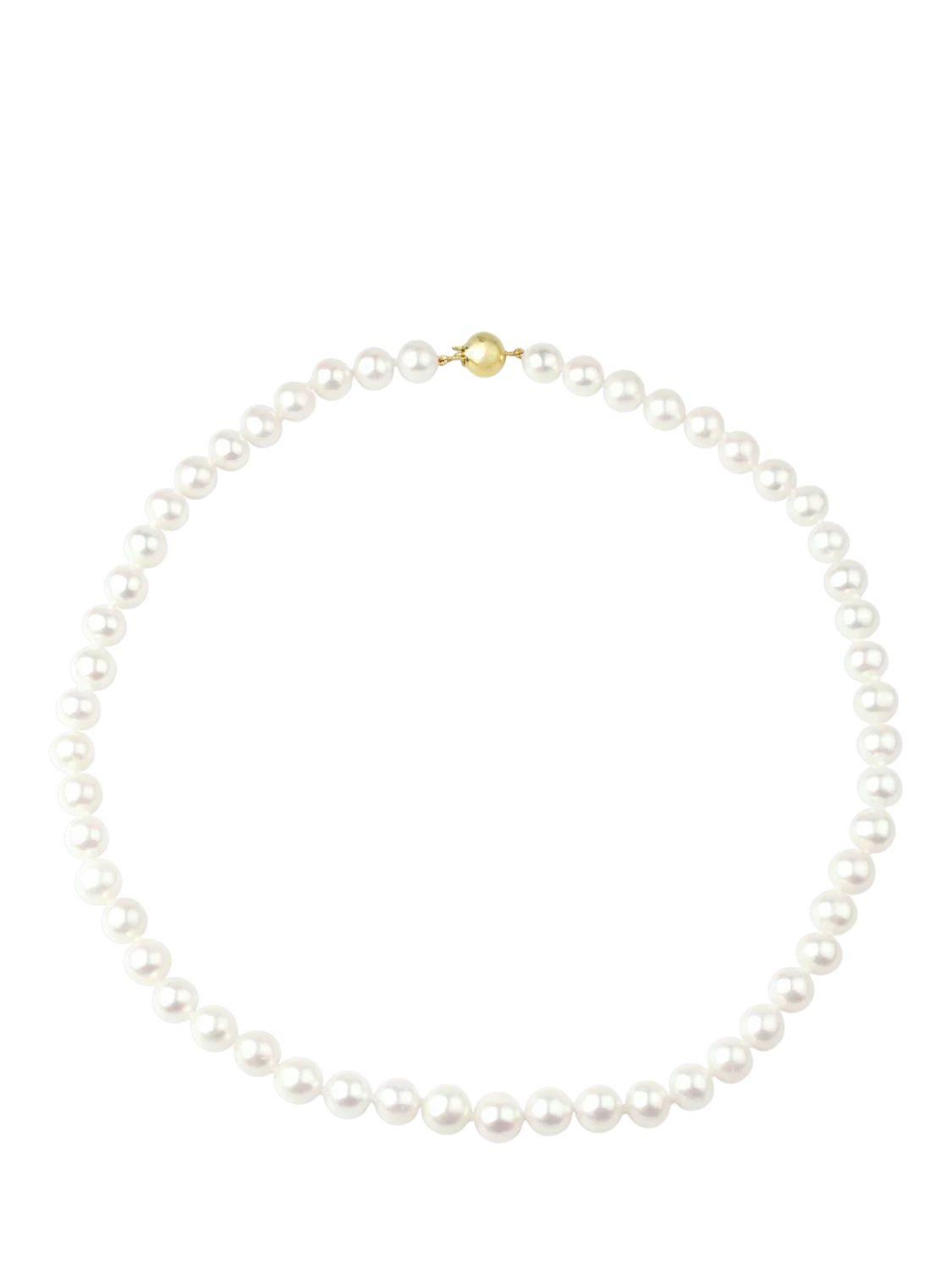 E.W Adams freshwater pearl necklace 16 inch - British product