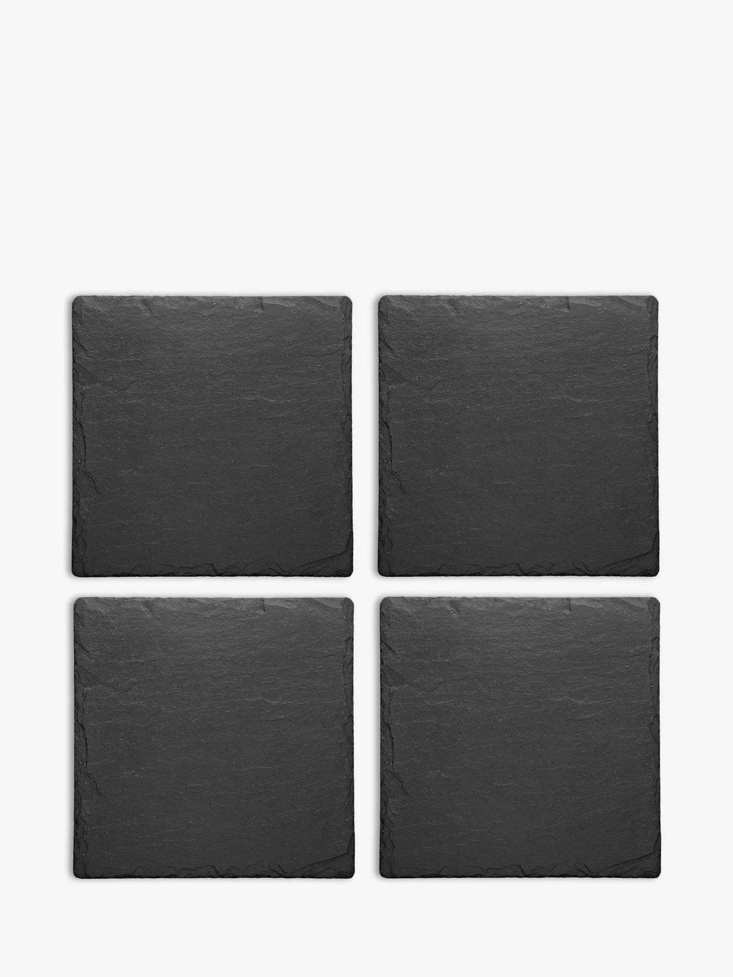 Selbrae House black slate coasters set of 4 - British product