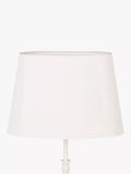 John Lewis silk oval lampshade oyster, imported from the UK