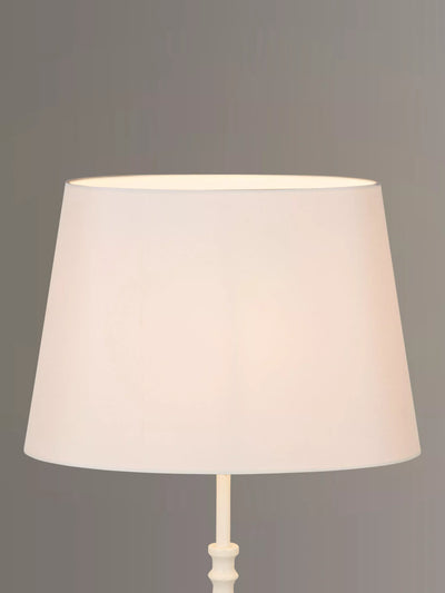 John Lewis John Lewis Gemma Silk Oval Lampshade, Oyster- Buy online at McGrocer