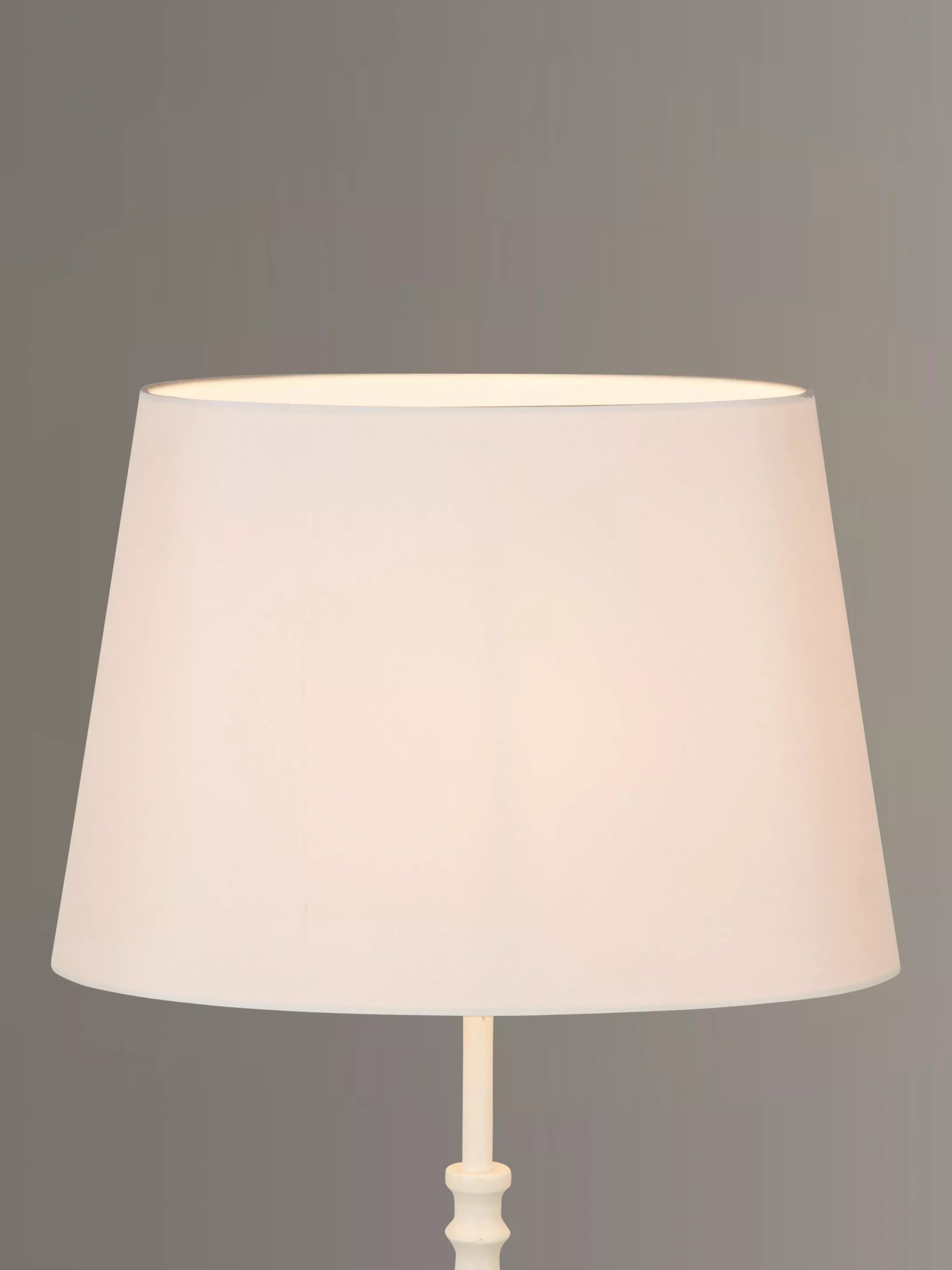John Lewis Gemma Silk Oval Lampshade, H17 x Dia.25cm