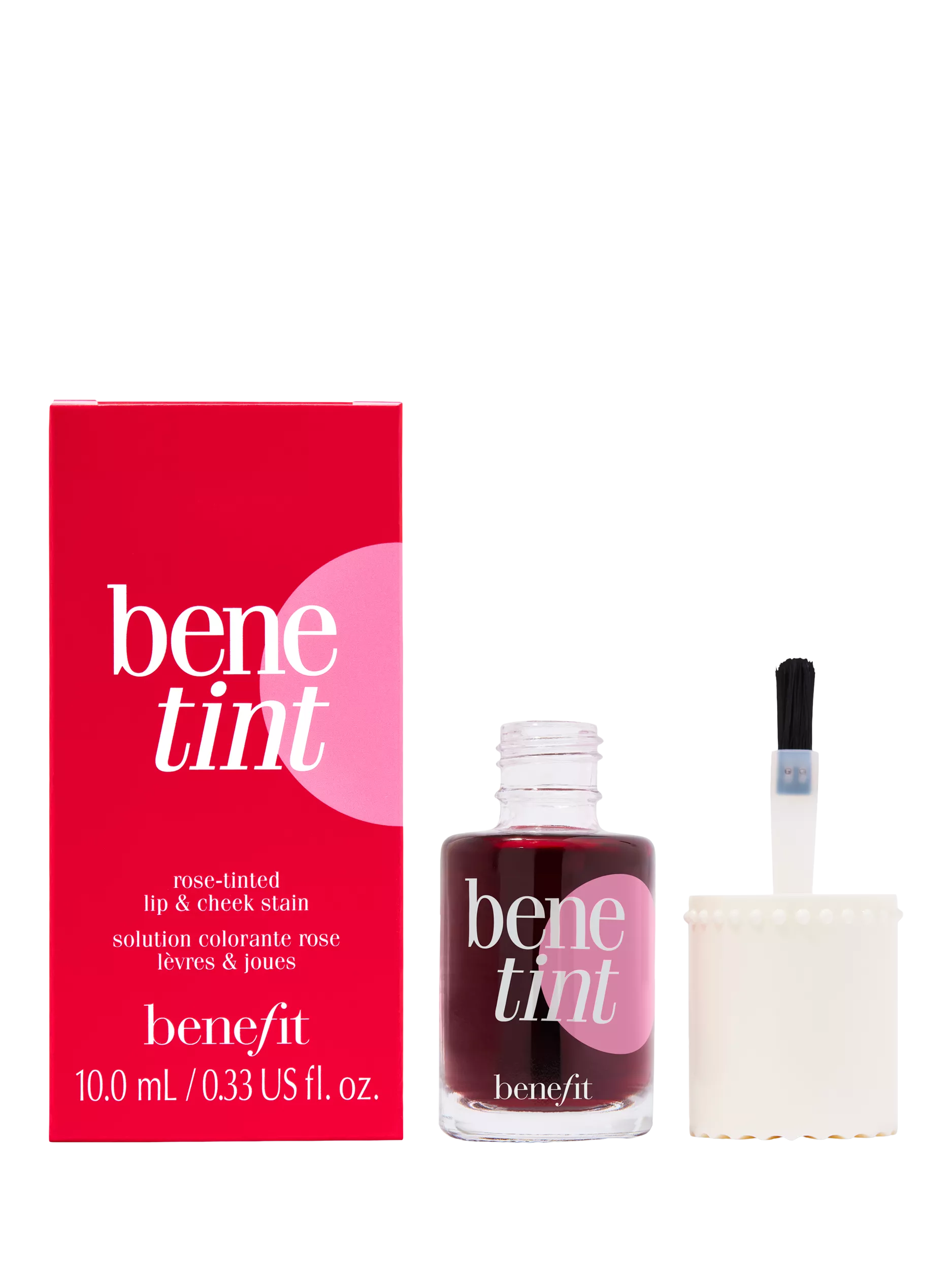 Benefit Benetint Rose Tinted Lip and Cheek Stain 10ml (British brand)