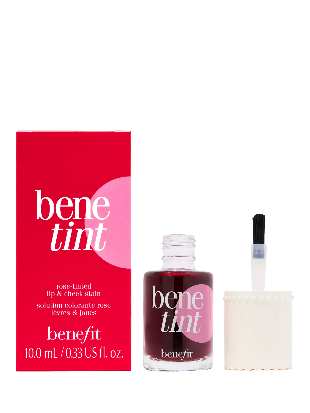 Benefit Benetint Rose Tinted Lip and Cheek Stain 10ml (British brand)