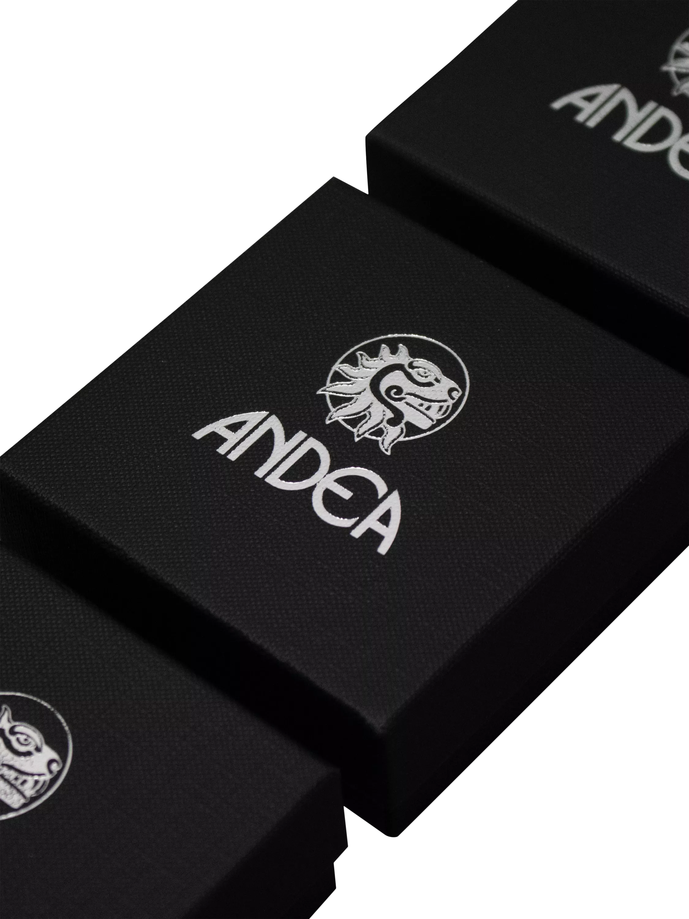 Andea silver round twist drop earrings (British brand)