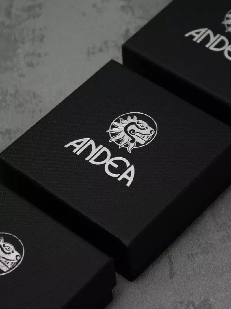 Andea silver ball stud earrings 1.2cm - British product