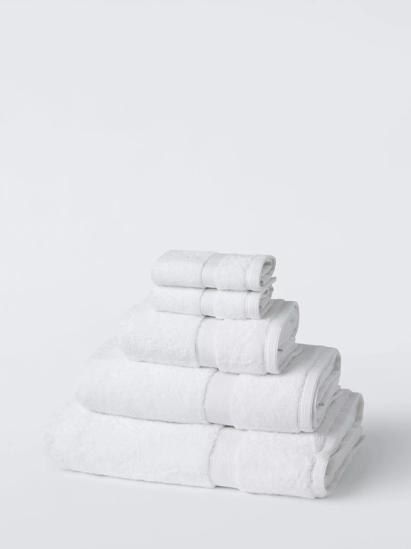 John Lewis Egyptian Cotton Face Cloth (Set of 2), White