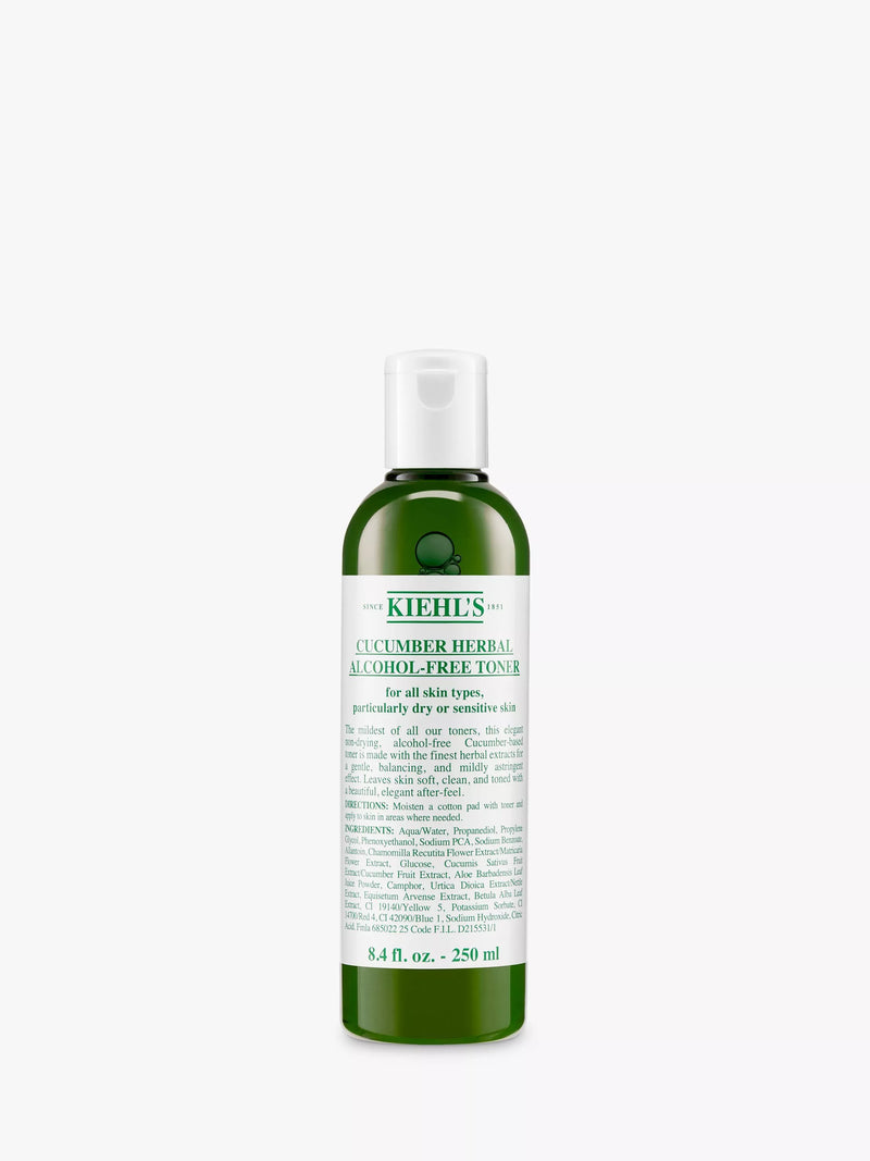 Kiehl's Cucumber Herbal Alcohol-Free Toner 250ml - British product