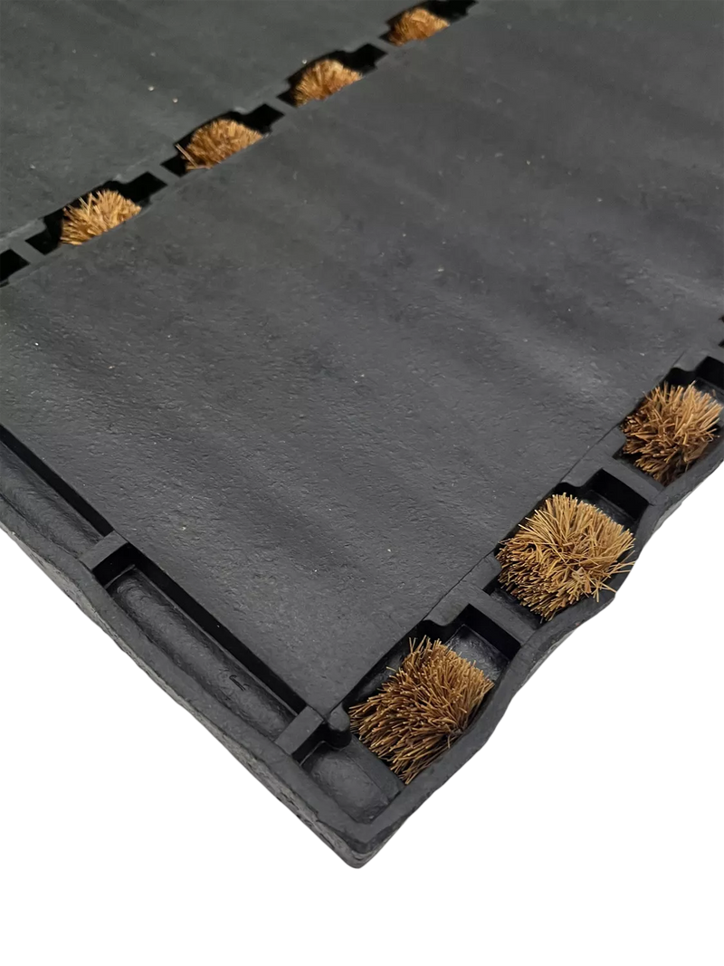 John Lewis rubber and coir scraper door mat 75x45cm - British product