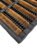 John Lewis rubber and coir scraper door mat 75x45cm - British product