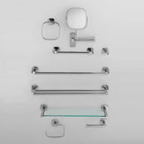 Robert Welch Burford bathroom shelf stainless steel glass, imported from the UK