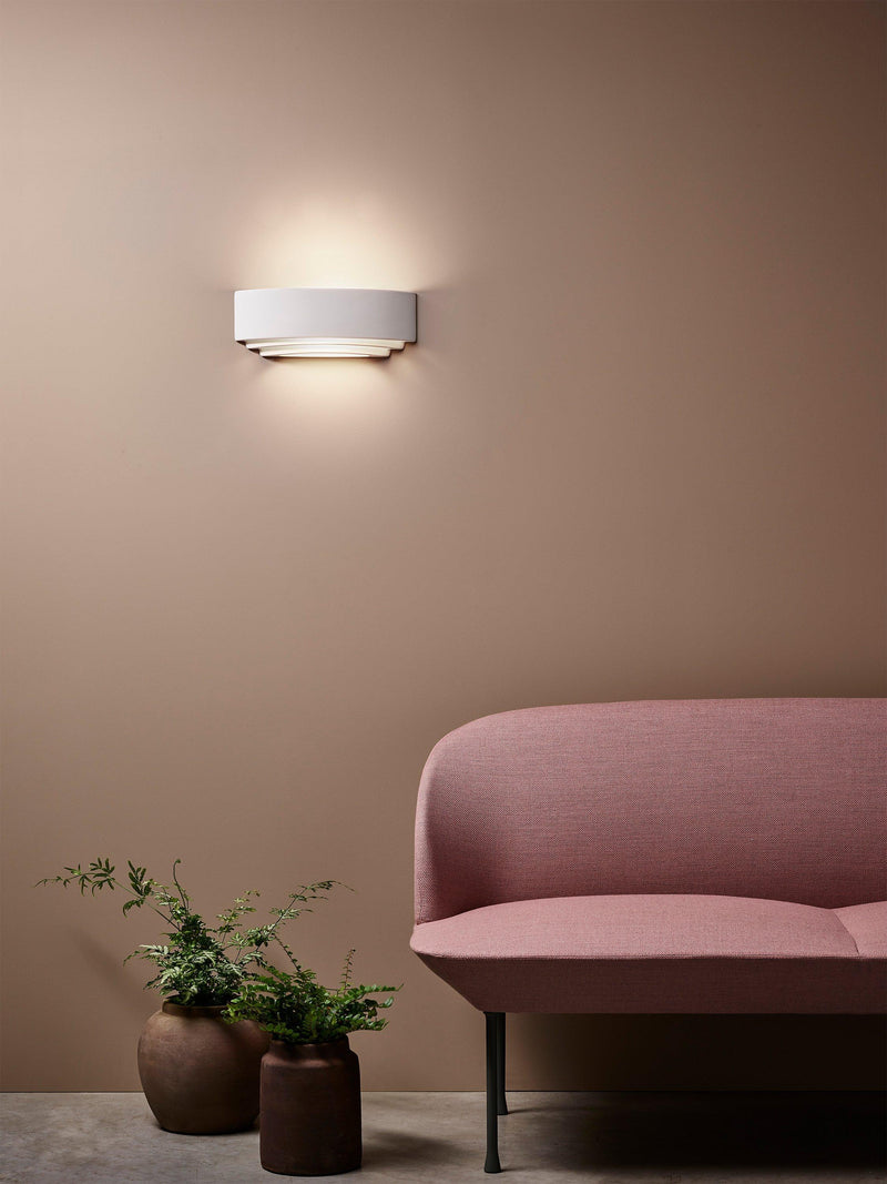Astro Amalfi ceramic wall light H13cm W32cm (British brand)