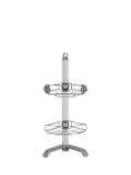 Simplehuman corrosion-resistant stainless steel corner shower caddy with adjustable shelves (British brand)