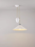 Original BTC Cobb ceiling light with bone china shade (British brand)
