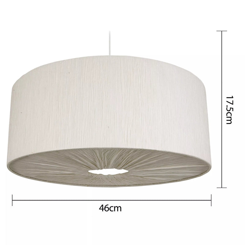 John Lewis ceiling shade natural paper 46cm - British product