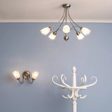 John Lewis ceiling light 5-arm antique finish (British brand)