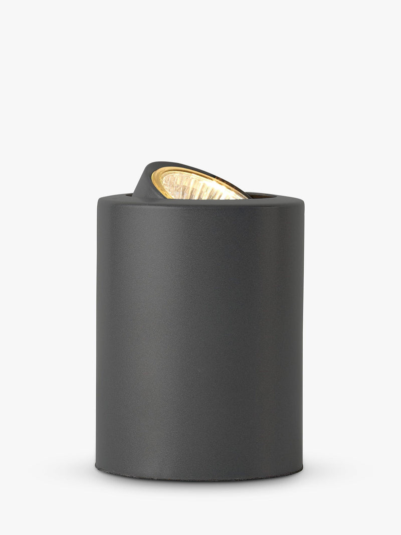 John Lewis gunmetal grey table uplighter (British brand)