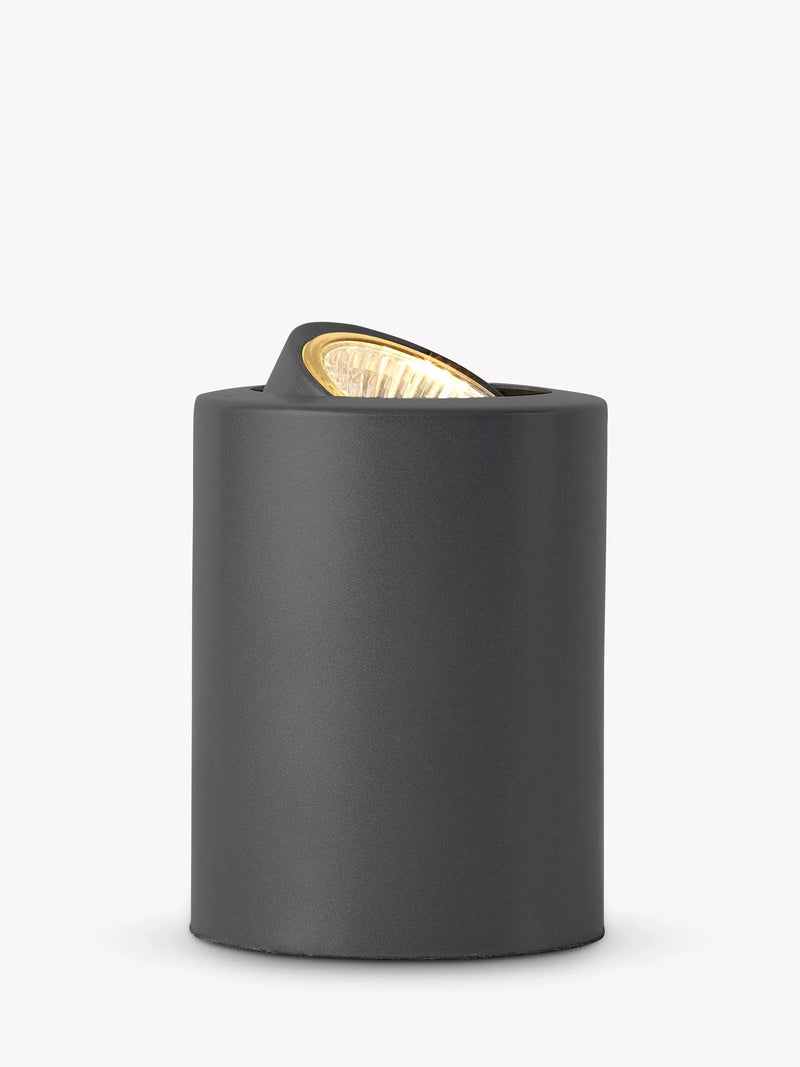 John Lewis gunmetal grey table uplighter (British brand)