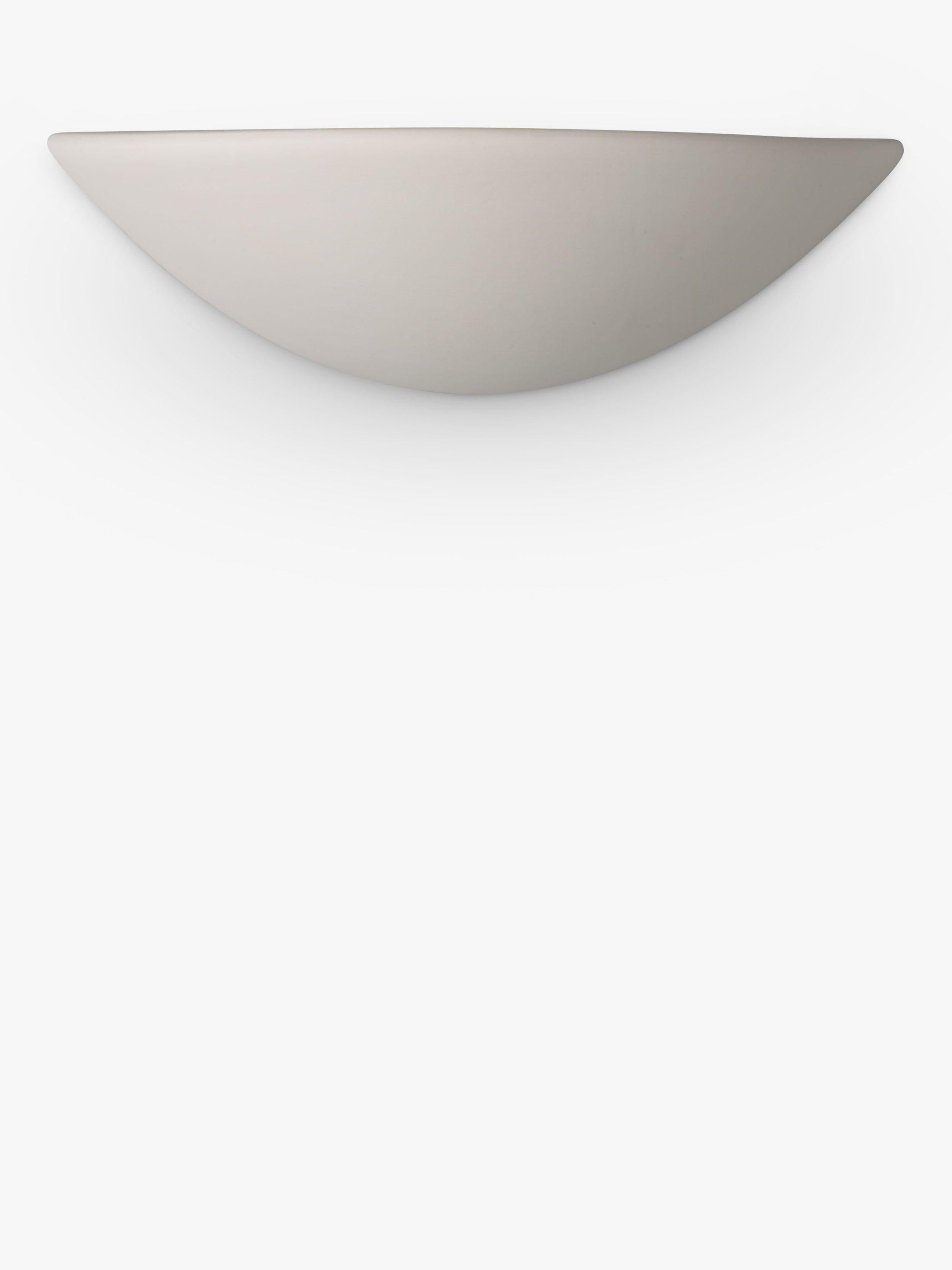 John Lewis Radius uplighter wall light white (British brand)