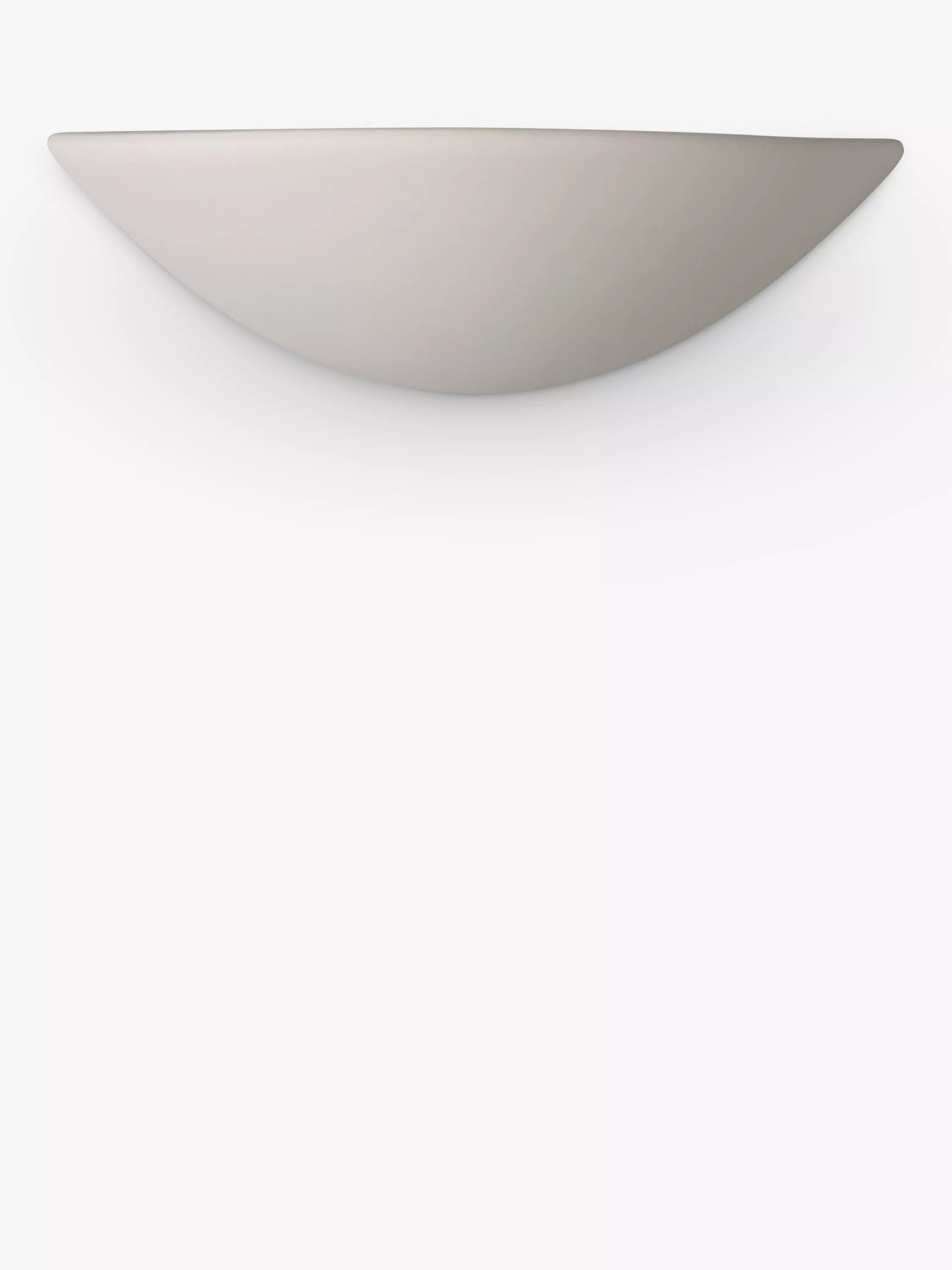 John Lewis Radius uplighter wall light white (British brand)