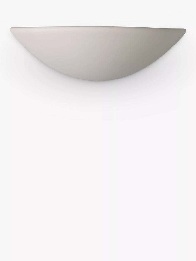John Lewis Radius uplighter wall light white (British brand)