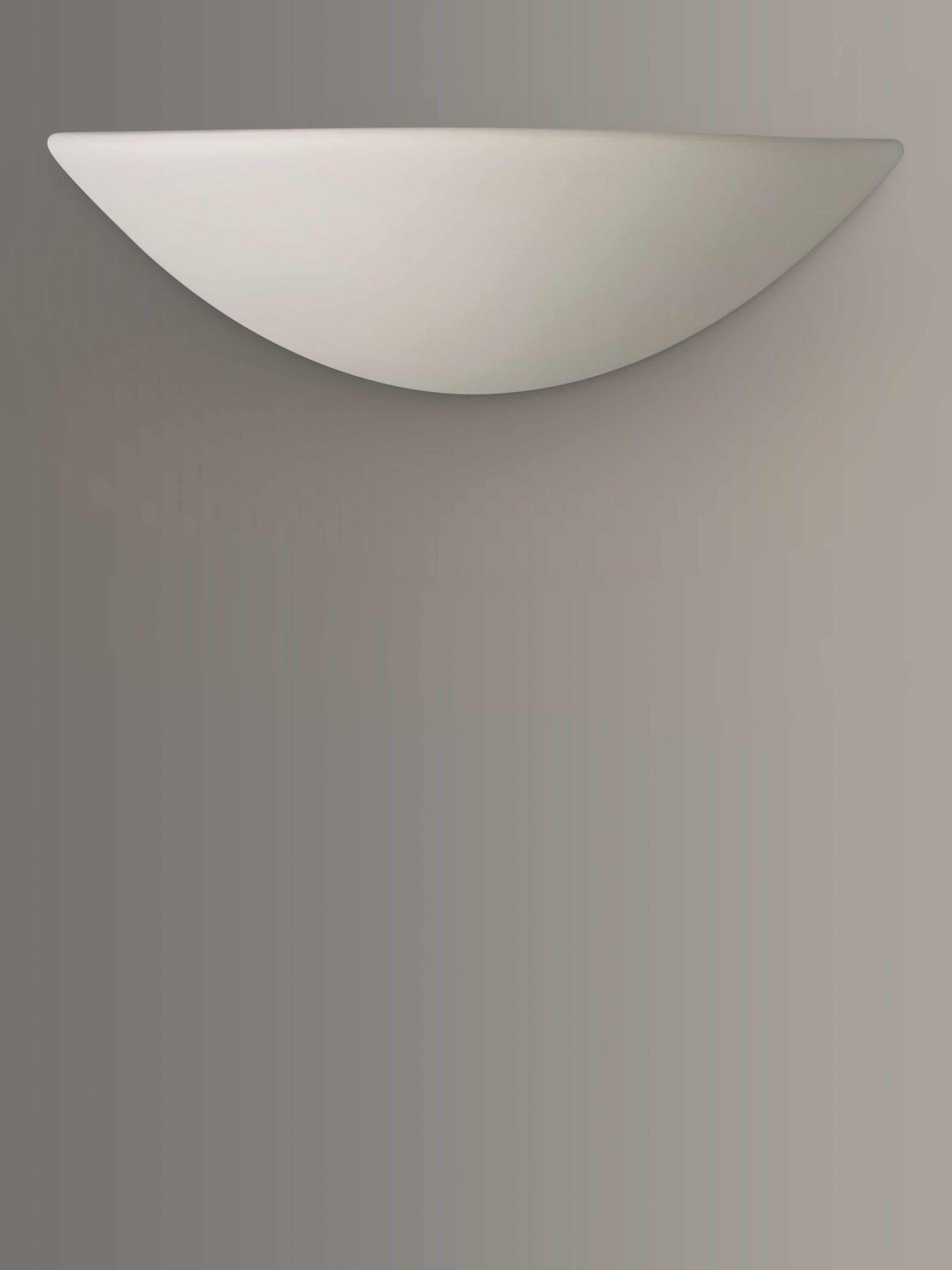 John Lewis Radius uplighter wall light white (British brand)