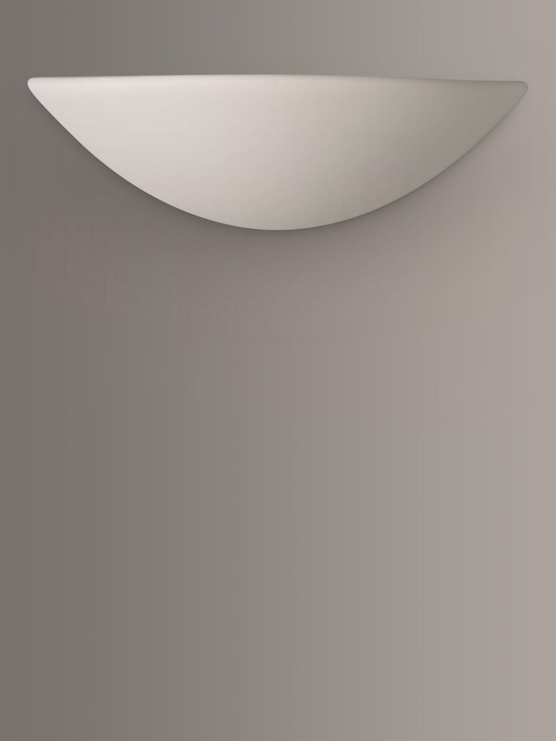 John Lewis Radius uplighter wall light white (British brand)