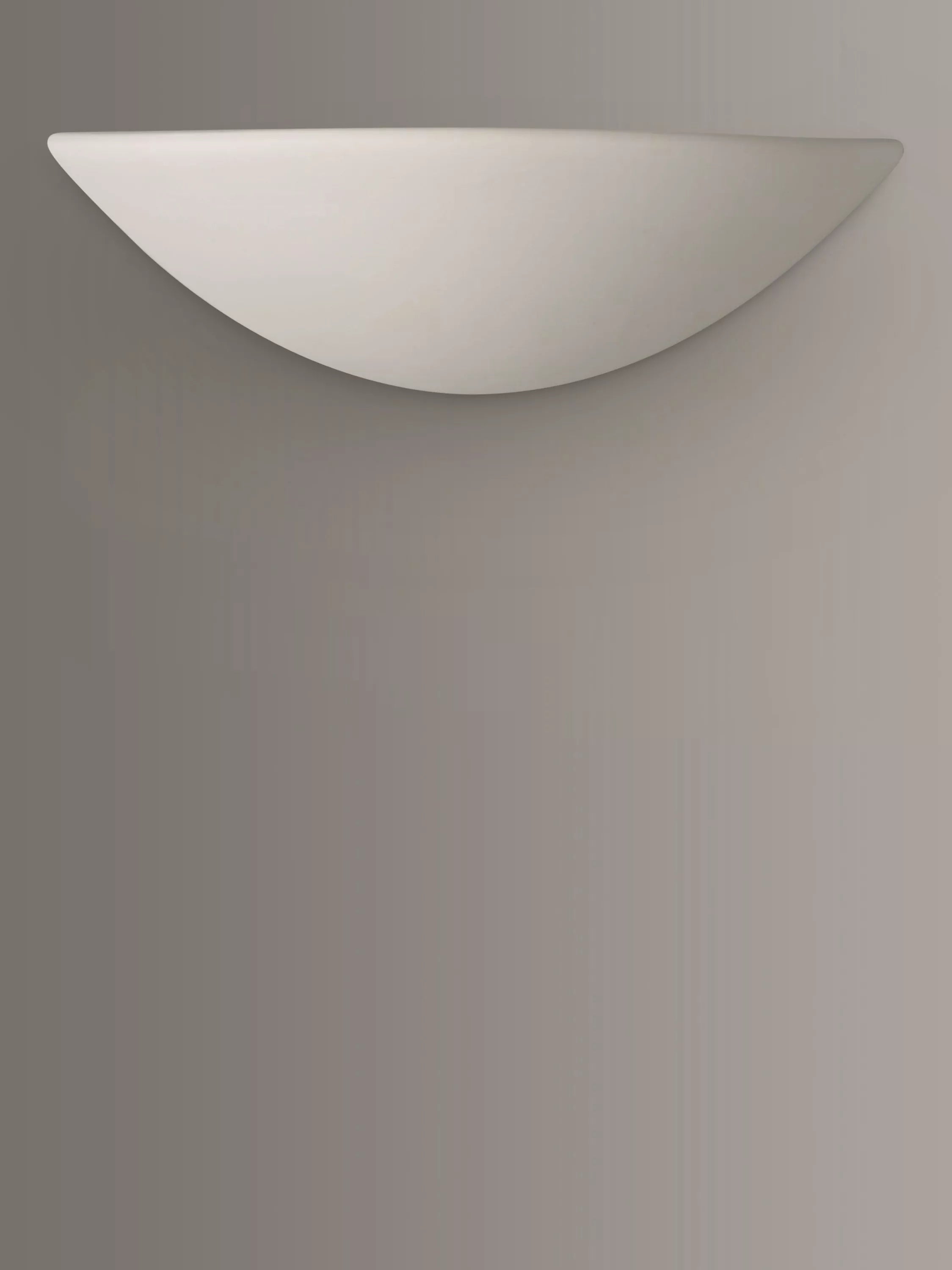 John Lewis Radius uplighter wall light white (British brand)